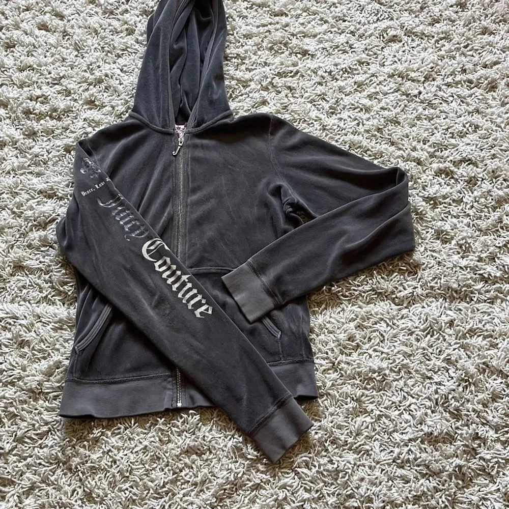 Juicy Couture All You Need Is Love Hoodie M